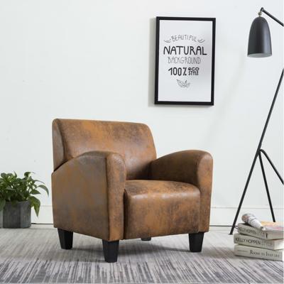 Fauteuil kunstsude bruin Fauteuil kunstsude bruin