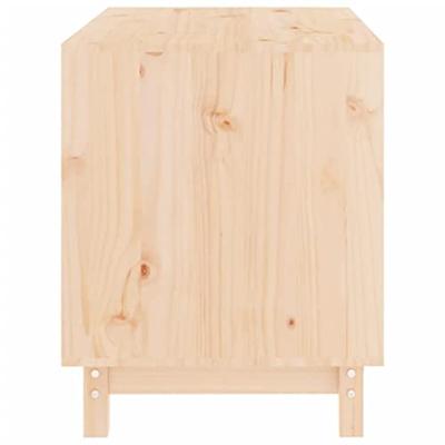 VidaXL Hondenhok 70x50x62 cm massief grenenhout