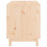 VidaXL Hondenhok 70x50x62 cm massief grenenhout - thumbnail
