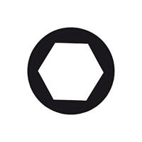 HAZET dopsleutel hexagonal insert 12mm 1/4 850-12 - thumbnail