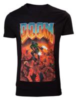 DOOM T-Shirt Classic Boxart Size M - thumbnail
