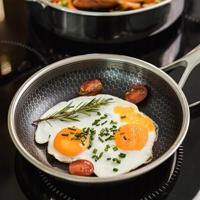 Kohersen Black Cube koekenpan 20 cm met deksel - thumbnail