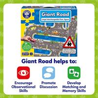 Giant Road Road - Puzzel - BOOMGAARD - 20 grote verwisselbare stukken - thumbnail
