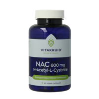 NAC 600 mg N-Acetyl-L-Cysteine 90 Vegetarische capsules - thumbnail