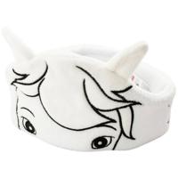 Bibi&Tina Hoofdband-hoofdtelefoon, slaapmasker voor kinderen met sabrina de tekenfilmheldin - comfortabel door zachte fleece, geen druk op de oren - volumeregeling - ideaal voor reizen (wit) - thumbnail