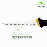 TerCasa JU-998504 Handzaag Blad 15 cm Zwart/Geel - thumbnail