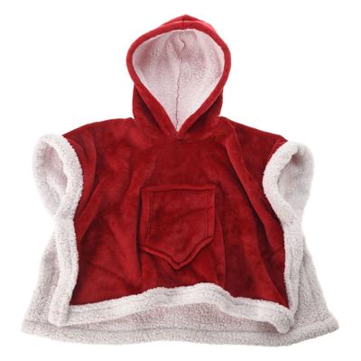 Puch kerstponcho kids