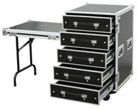 Power Dynamics PD-FA6 5 Laden flightcase met tafel - thumbnail