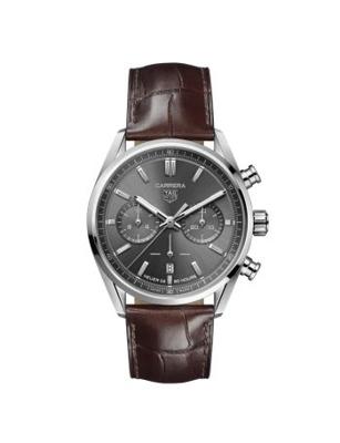 Horlogeband Tag Heuer CBN2012 / FC6483 Krokodillenleer Bruin 22mm Horlogeband Tag Heuer CBN2012 / FC6483 Krokodillenleer Bruin 22mm