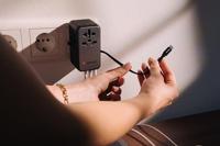 Verbatim Charge n Travel GaN III Reislader 85 W 1x USB-A, 3x USB-C USB PD, USB PD 3.1, QC 3.0, QC 4+, PPS, Fast Charge, SuperCharge, Adaptive Fast Charge - thumbnail