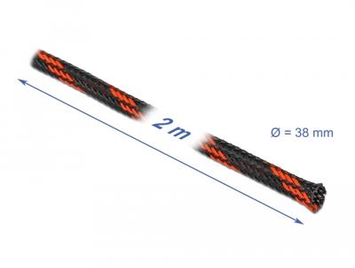 Delock 20753 20753 Gevlochten slang Polyester 2 m 1 stuk(s)