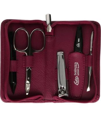 Erbe Solingen 5-delige manicure etui rose (erbe9081)