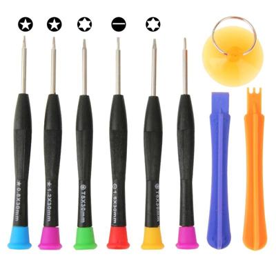 9 in 1 Professional schroevendraaier reparatie Open Tool Kit voor de iPhone 6 & 6s / iPhone 5 & 5S