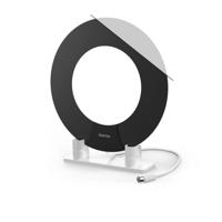 Hama dvb-t/dvb-t2 kamerantenne performance 45 ring-design actief wit - thumbnail