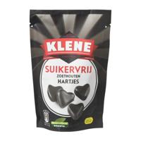 Klene Zoethouten hartjes suikervrij 110 Gram - thumbnail