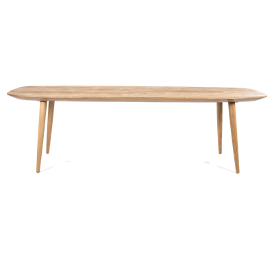 Eleonora Eettafel 'Tabassum' Teakhout, 260 x 100cm Eleonora Eettafel 'Tabassum' Teakhout, 260 x 100cm