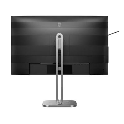 Philips 27B2N4500-27 inch QHD-monitor, luidsprekers, in hoogte verstelbaar, adaptieve synchronisatie (2560 x 1440, 120 Hz, 2 HDMI 2.0-poorten, DisplayPort 1.2, USB-hub) zwart/grijs