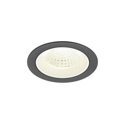 SLV InbouwspotNuminos M zwart/wit 4000K - 55gr - 1009638