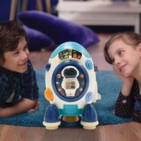 Lexiboek - Mijn raket met sterrenprojector - Ruimtekennis, quizzen, muziek... (Frans) - thumbnail