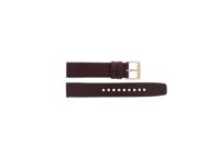 Horlogeband Marc by Marc Jacobs MBM1267 Leder Bordeaux 18mm - thumbnail