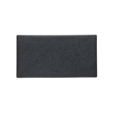 BITZ 821170 serveerschotel Leisteen Steengoed Zwart Rechthoekig
