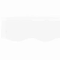 VidaXL Vervangingsdoek voor zonnescherm wit 380 x 345 cm polyester - thumbnail