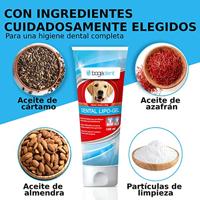 BOGAR Dental Lipo-Gel - gel voor het tandenpoetsen van honden - 100 ml - thumbnail