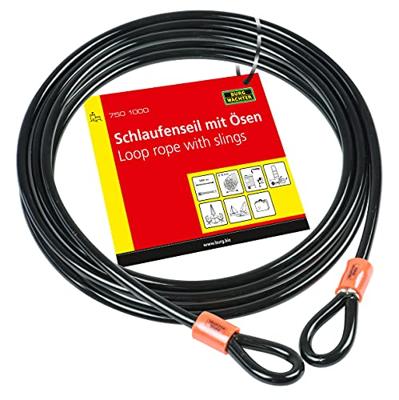 Burg Wächter 750 1000 Luskabel Zwart Lus voor hangslot