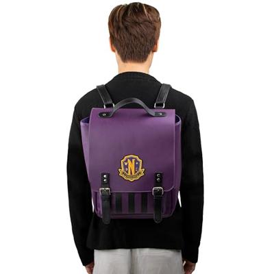 Wednesday Backpack Nevermore Academy Purple