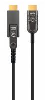 Manhattan 355513 HDMI-kabel HDMI Aansluitkabel HDMI-A-stekker, HDMI-micro-D-stekker 20 m Zwart 4K UHD - thumbnail