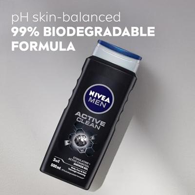 Nivea Men Active Clean Shower Gel Nivea Men Active Clean Shower Gel