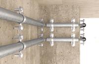 Fischer 545775 Fischer schroefafstand klem metalen dubbele AMD 20-23 180 mm 25 stuk(s) - thumbnail