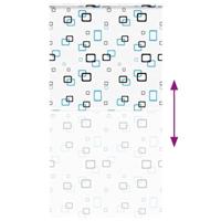 Doucherolgordijn met cassette 120x240 cm stofbreedte 116 cm - thumbnail