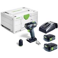 Festool TXS 12 2,5-Plus Accu Schroefboormachine 12V 2.5Ah in Systainer - 576873 - thumbnail