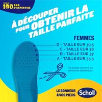Scholl GelActiv Inlegzolen Work & Boot S Maat 35.5-40.5 - thumbnail