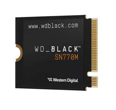 Western Digital WD_Black™ SN770M 2 TB NVMe/PCIe M.2 SSD 2230 harde schijf WDBDNH0020BBK-WRSN Western Digital WD_Black™ SN770M 2 TB NVMe/PCIe M.2 SSD 2230 harde schijf WDBDNH0020BBK-WRSN