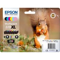 Epson Inktcartridge T3798, 378XL Origineel Combipack Zwart, Cyaan, Magenta, Geel, Foto cyaan, Foto magenta C13T37984010 - thumbnail