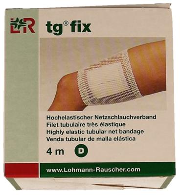 TG Fix netverband D rekbaar 4 meter hoofd/romp/klein 1 Stuks TG Fix netverband D rekbaar 4 meter hoofd/romp/klein 1 Stuks