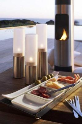 Blomus Faro Windlichten, set van 3