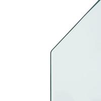 Glasplaat openhaard zeshoekig 100x50 cm - thumbnail