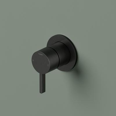 Afbouwdeel - Inbouw Douchemengkraan Hotbath Ace Geborsteld Zwart PVD