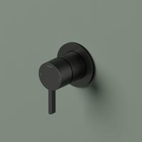 Afbouwdeel - Inbouw Douchemengkraan Hotbath Ace Geborsteld Zwart PVD - thumbnail