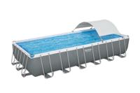 Bestway zwembadoverkapping wit - thumbnail