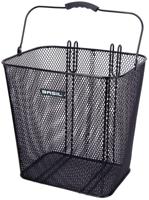Basil cardiff - fietsmand - achterop - zwart - thumbnail