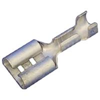 Intercable 180267 Platte stekker (female) Vertint Insteekbreedte: 4.8 mm Insteekdikte: 0.5 mm Ongeïsoleerd Rood 1 stuk(s) - thumbnail