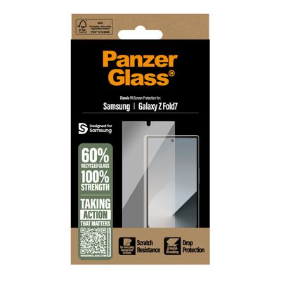 PanzerGlass PG68903 Screenprotector (glas) Samsung Samsung Galaxy Z Fold7 1 stuk(s) Krasvast, Antibacterieel, Anti-vingerafdruk - thumbnail