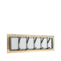 LABEL51 Kapstok 'Crude', Mangohout, 90 x 30 x 11cm - thumbnail