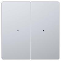 Merten MEG5220-6036 Wisselschakelaar Afdekking System Design RVS 1 stuk(s)