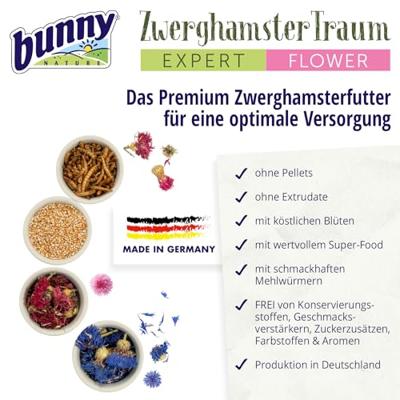 BUNNY NATURE DWERGHAMSTERDROOM EXPERT FLOWER - thumbnail