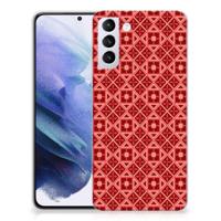 Samsung Galaxy S21 Plus | TPU bumper | Batik Rood - thumbnail